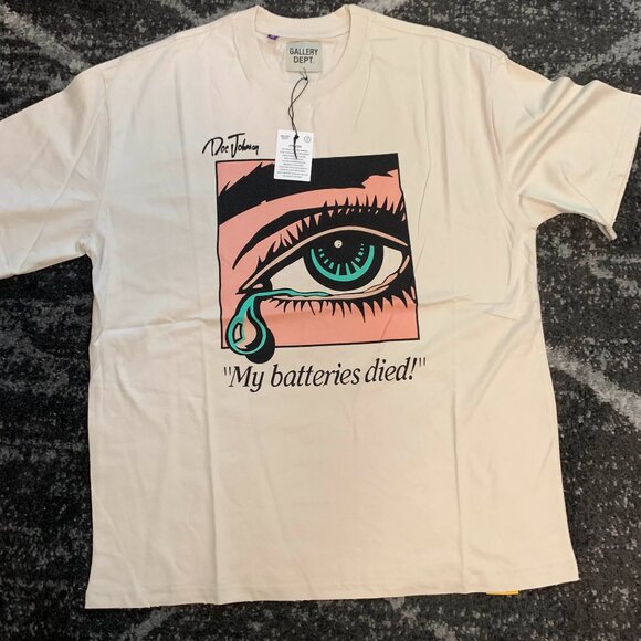 Gallery Dept Other - DOC JOHNSON x Gallery Dept Dead Batteries T-Shirt Men's Large
